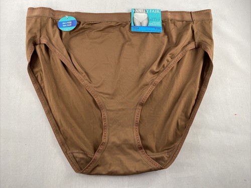VANITY FAIR Panties: Hi-Cut or Brief - S M L XL 2XL - Toffee, Coffee or Neutral - Picture 8 of 13