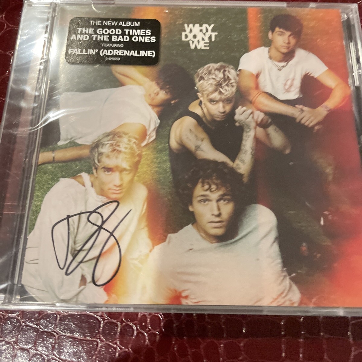 DANIEL SEAVEY SIGNED WHY DONT WE GOOD TIMES AND BAD ONES NEW CD