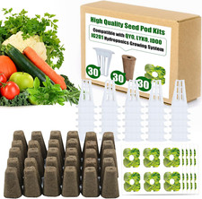 90Pcs Grow Sponges and Baskets for Hydroponic Growing System Indoor Plants Suppl 0.42 per gallon