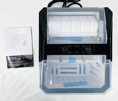 Countertop Ice Maker - Model No. ZBJ-X10D -BK - Black - New* | eBay