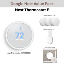 VALUE PACK: Nest Thermostat E + 3x  Room Sens...