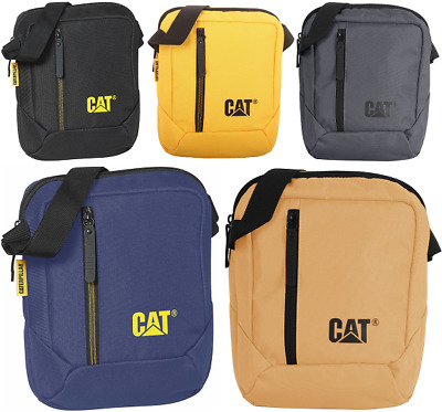 site club Hardness Caterpillar Tablet Bag Everyday City Casual Travel Messenger Shoulder Bag  2L New | eBay