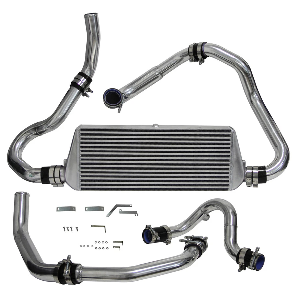 Front Mount Turbo Intercooler Kit For Subaru WRX STI Impreza GDA GDB 2.0L 00-05  — 第 3/4 张图片