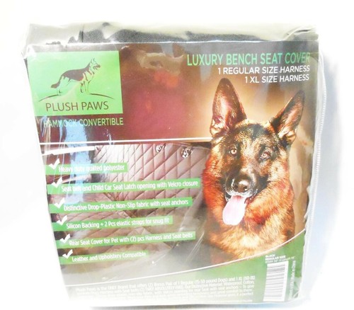 plush paws dog seat cover