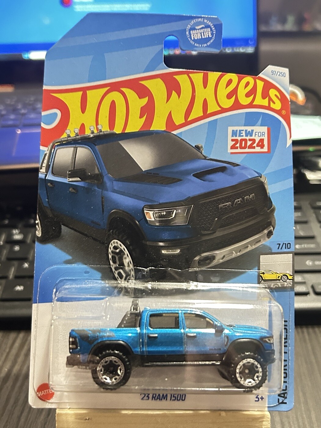 2024 Hot Wheels ‘23 Ram 1500 Factory Fresh - 97/250 - 7/10 - New for 2024