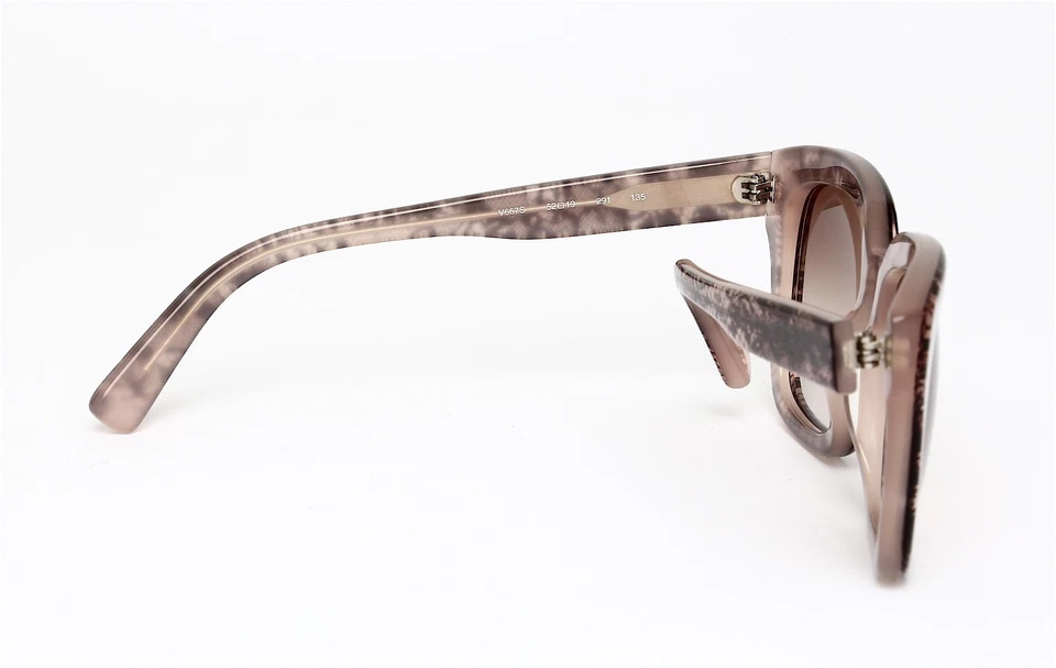 Valentino V667S Women's Nude Sunglasses R1920 - Image 4 of 4