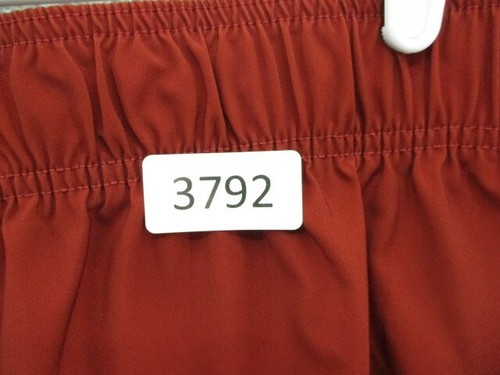 Born Primitive Shorts Mens 40 Red Orange American Defender Side Slits Tie Waist - Picture 17 of 17