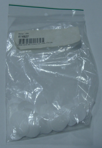 Thermo Scientific PTFE Einzelinjektion Septen, je 100 Teile-Nr. 074927 Packung mit 100 - Bild 1 von 4