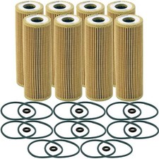Wix Set of 8 Engine Motor Oil Filters For Ford Lincoln V6 Turbo Automatic