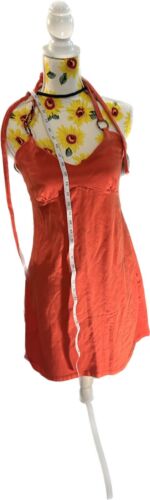 Women’s large  coral moda  international bra shelf dress large y2k - Picture 1 of 7