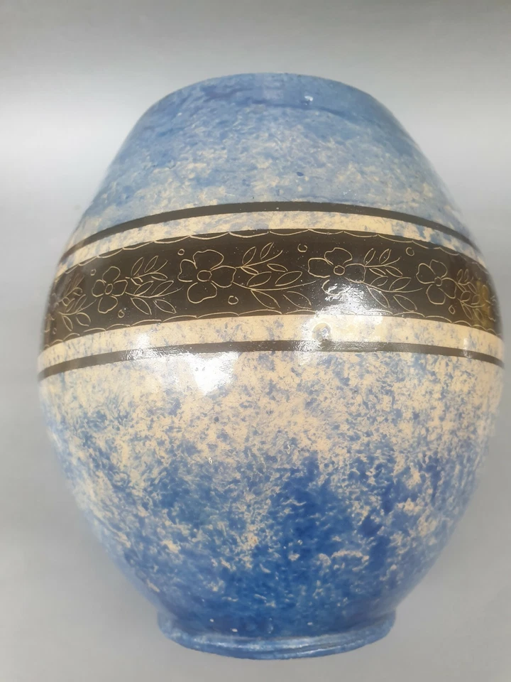 art keramik künstlerkeramik ritzdekor signiert Beate Irschmer Regen - Bild 3 von 4