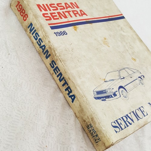 1986 Nissan Sentra B11 Series Factory Auto Shop Service Repair Manual Garage DIY - Picture 4 of 5