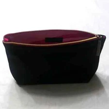 LANCOME Black Makeup Bag Brand New