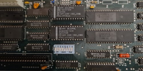 IBM XT 5160 motherboard - Picture 7 of 10