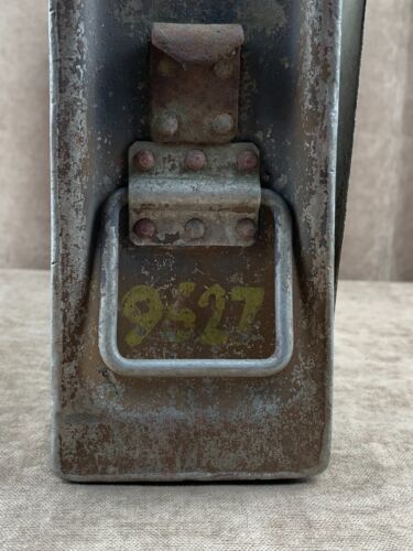 WWII. WW2. German field box MG 34 of the Wehrmacht.