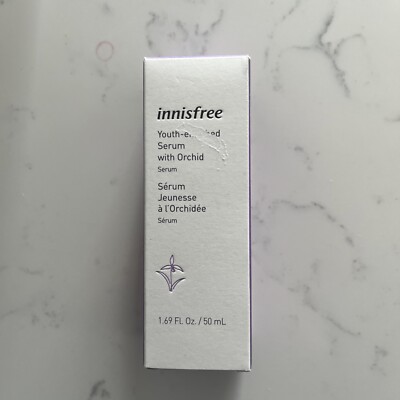 Innisfree Youth-Enriched Serum with Orchid 1.69 oz / 50 ml Exp 10/2026 - NIB