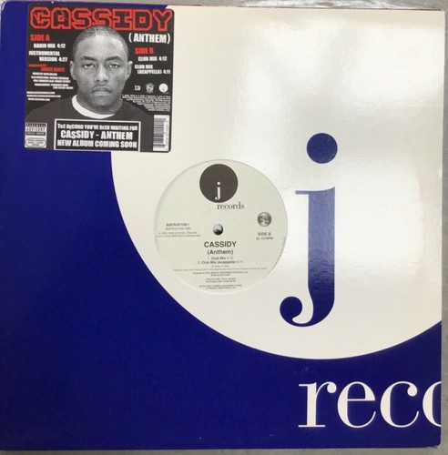 Cassidy - 🔥Anthem - 2005 US 12” vinyl J Records- 🔥NEAR MINT CONDITION