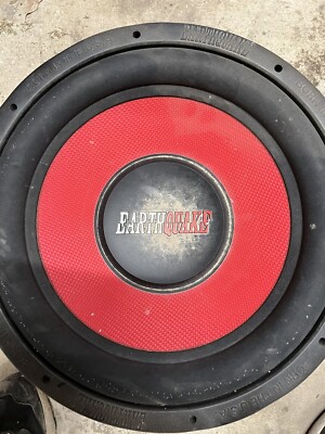 15 Inch Earthquake Subwoofer Set Up If Interested Plz Contact 719