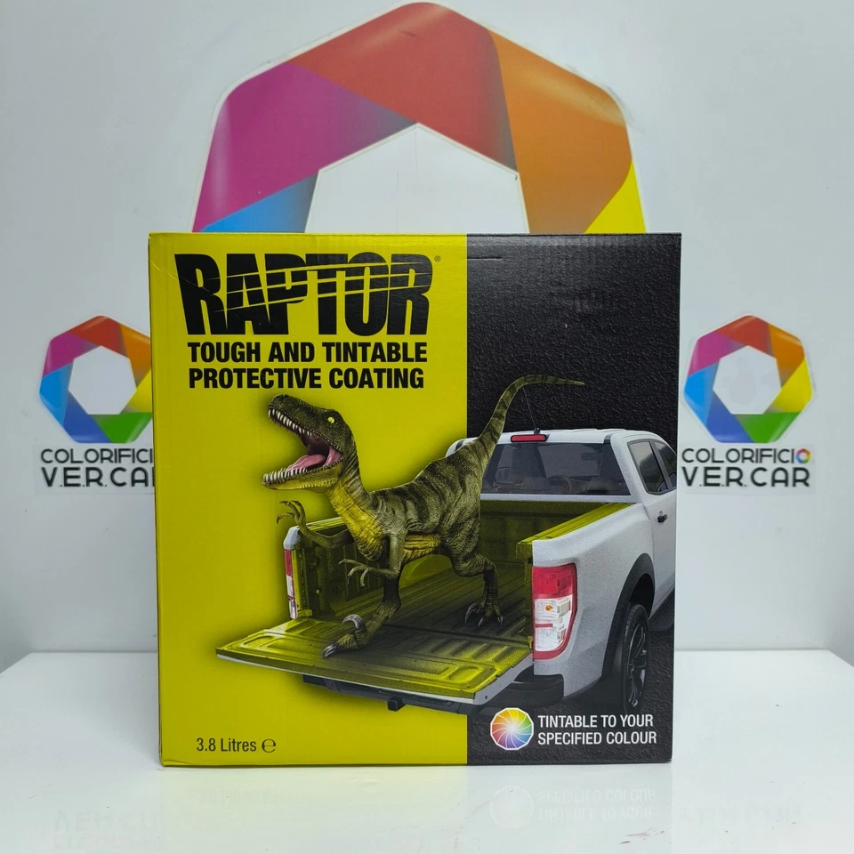 U-POL RAPTOR VERNICE BUCCIATA ANTIGRAFFIO COLORABILE PER FUORISTRADA KIT 4+1 - Immagine 2 di 4