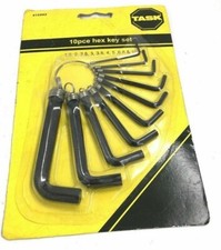 Hex Key 1.5-10mm Set 10Pc Task High Quality Durability And Best Price Guaranteed