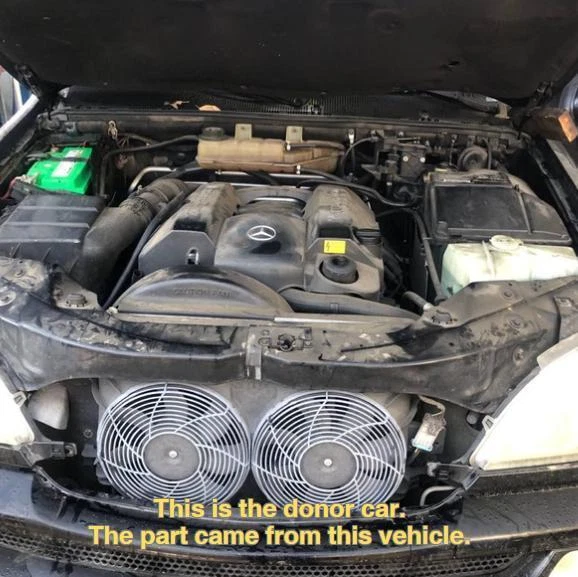 Mercedes Benz ML320 1998-2005 utilitario motor de arranque de 6 cilindros de 3,2 L OEM Foto 4 de 4