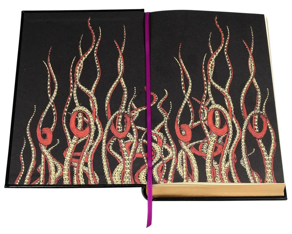 H. P. LOVECRAFT TALES OF HORROR Leather Bound Classics by HP Lovecraft BRAND NEW - Image 3 of 4