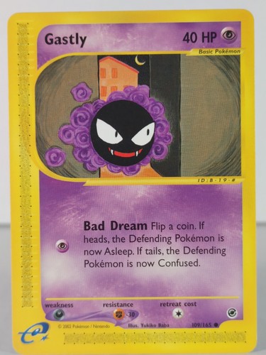 Gastly - Set Base Spedizione - 109/165 - Singoli - Pokemon TCG - C - Foto 13 di 16