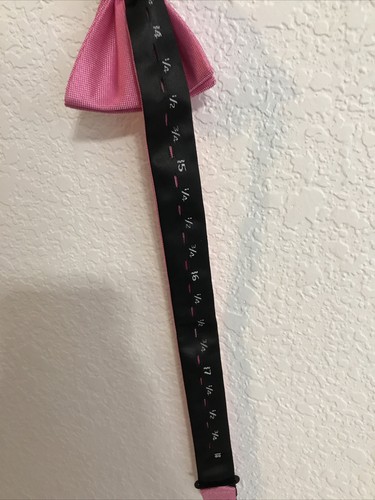 Corbata con moño rosa para hombre American Traditions $36 (APO-88-5) - Imagen 2 de 5