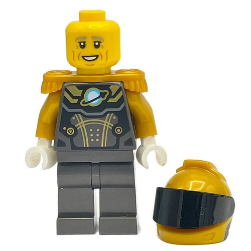 LEGO Gold Spaceman Captain Minifigure 60434 City Space Astronaut NEW - Picture 3 of 6
