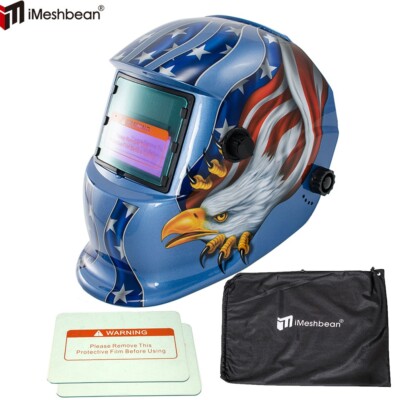 Pro Solar Welder Mask Auto-Darkening Welding Helmet Arc Tig mig grinding USA