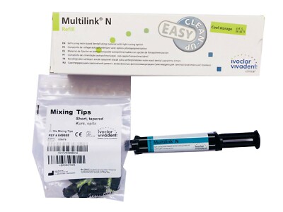 Ivoclar Vivadent Multilink N Refill Pack 6gm For Cementation Metal Ceramic Fast