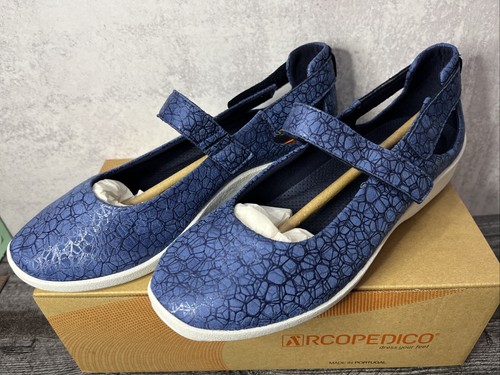 Arcopedico L51 Slipper Easy Fit Blau Freizeitschuh Euro 40 - Bild 2 von 8