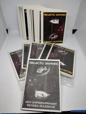 Galactic Empires 111 Loose Cards + 5 Sealed Packs + Booklet CCG 1994 Card Game
