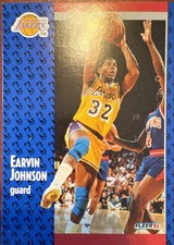1991-92 Fleer - Magic Johnson #100