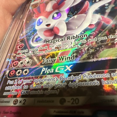 Sylveon GX ERROR 092A/145 Alternate Art Promos Holo Pokémon