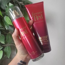 NEW RARE Bath and Body Works DISCONTINUED FOREVER RED Set BBW 8oz Vanilla