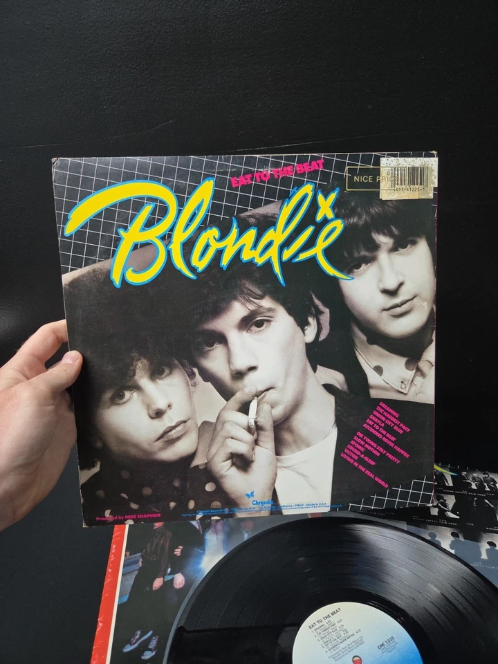 Blondie Eat To The Beat 1979 1st Press W/Insert/1979 Tour Book VG+/VG+ RARE - Image 3 of 4