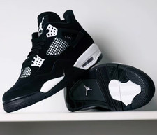 Jordan Air Jordan 4 Retro "White Thunder" Mid Top Basketball Shoes