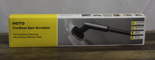 HOTO Cordless Spin Scrubber: 2.5 N M torque, six brush heads, IPX7 rated