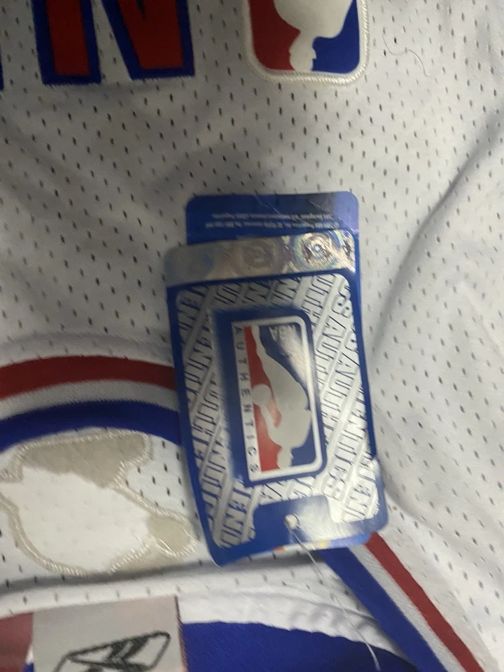 米歇尔·乔丹 2003 Reebok 官方 (XXL)杰西和沙克农历年球衣 (XL) — 第 3/4 张图片