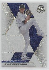 2021 Panini Mosaic White Sparkle Mosaic Prizm Kyle Freeland #100 0c2