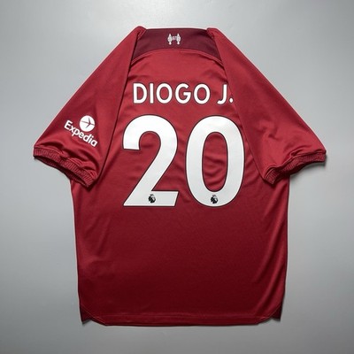 LIVERPOOL NIKE 2022/2023 SOCCER HOME JERSEY #20 DIOGO JOTA SIZE “L
