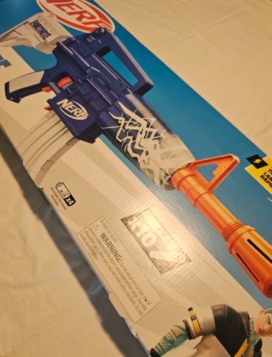 NERF F4108 Fortnite Blue Shock Dart Blaster - Picture 3 of 4