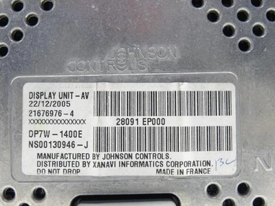 Afficheur NISSAN PATHFINDER 2 PHASE 1 28091EP00A YD25DDTI - Photo 1/4