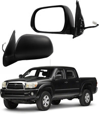 2005-2011 for Toyota Tacoma Driver Side Mirror Manual Folding Compatible Repla