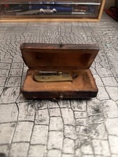 CIVIL WAR ERA Medical FLEAM BLEEDER BLOOD LETTING LANCET Original Case