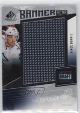 2023 SP Game Used Banner Year 2021 Seattle Kraken Expansion Draft Vince Dunn af3