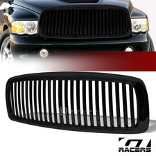 For 2002-2005 Dodge Ram Black Vertical Billet Front Hood Bumper Grill Grille For 2002-2005 Dodge Ram Black Vertical Billet Front Hood Bumper Grill Grille