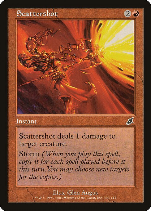 Scattershot NonFoil Scourge 102 NM MTG