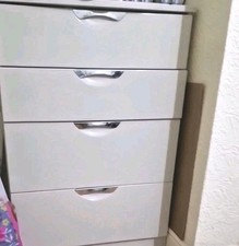 Glossy Modern 4 Drawer Chest